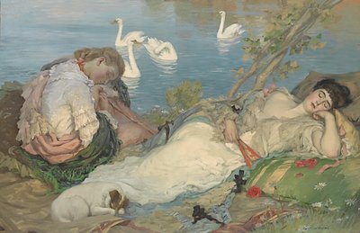 Sleeping by Rupert Bunny